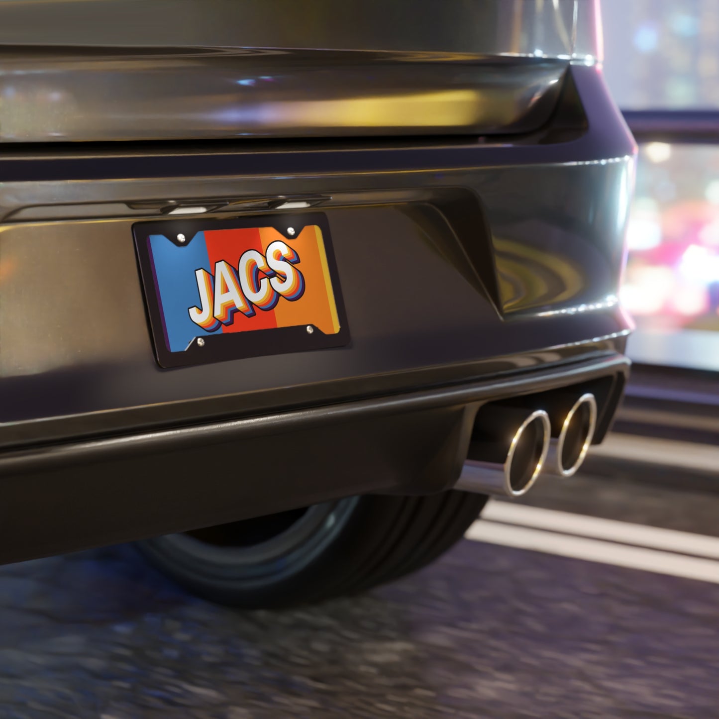 JACS Vanity Plate