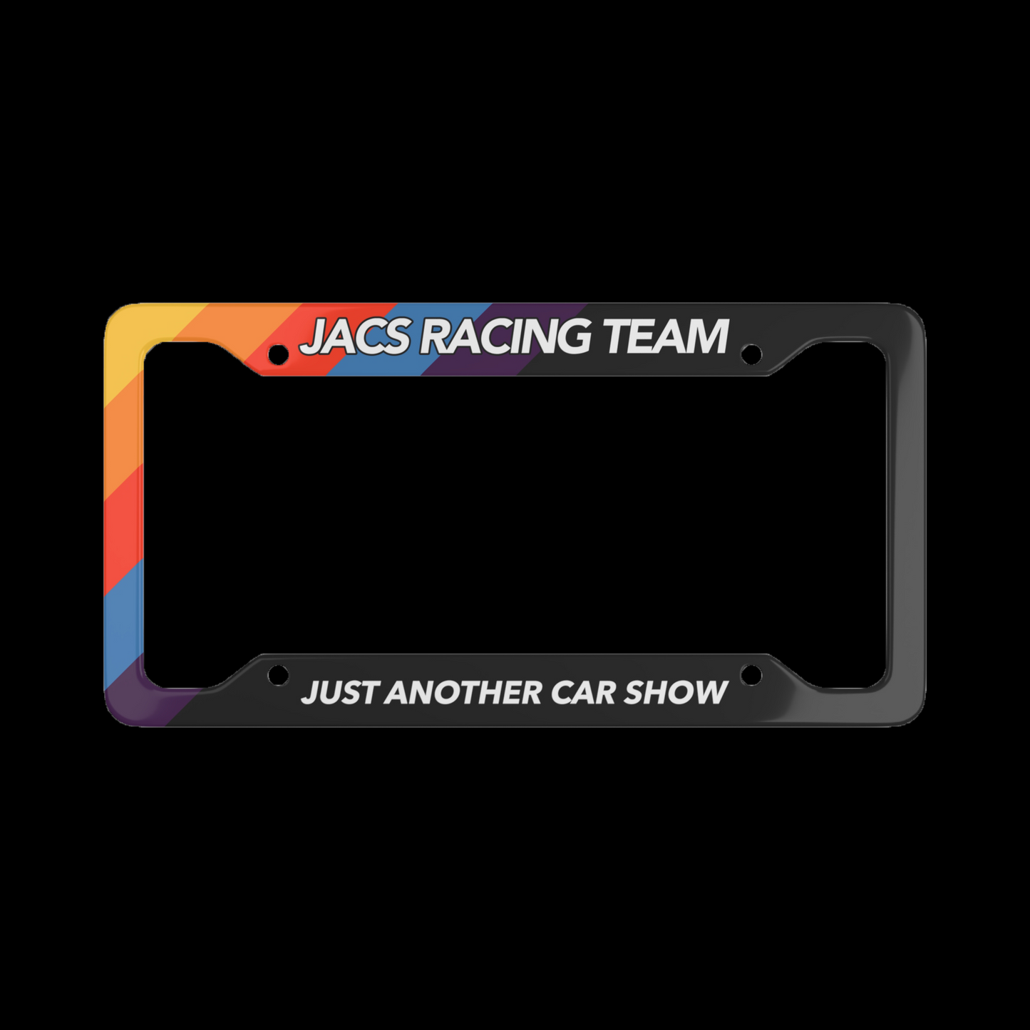 Just Another Car Show Plate Frame